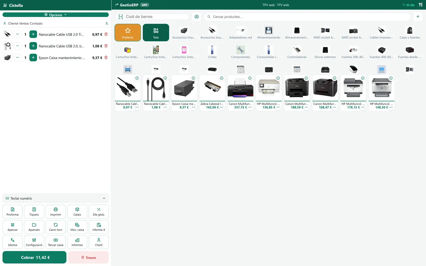 Botigues d'informatica · Tapik