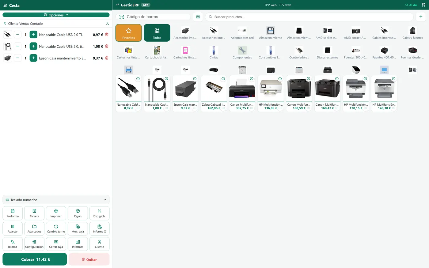 Tiendas de informatica · Tapik